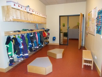 Eingangsbereich Ev. Kindertagesstätte Memeler Straße Elmshorn